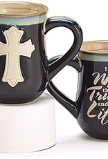 Mug- Cross black