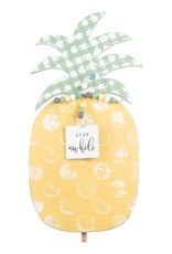 Stay Awhile Pineapple Topper