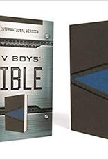 NIV, Boys Bible, Leathersoft, Gray/Blue, Comfort Print