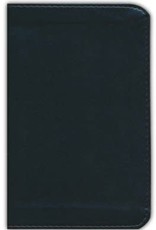 ESV Pocket Bible--soft leather-look, black