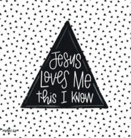 Jesus Loves Me 12x12 Wall Art