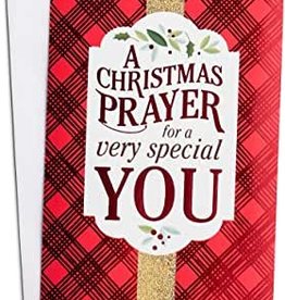 Card-Boxed-Christmas Prayer Money Card (Box Of 10)