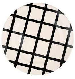 Black & White Dinner Plates