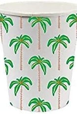 Palm Tree Paper Cup Set(8) - 8 oz