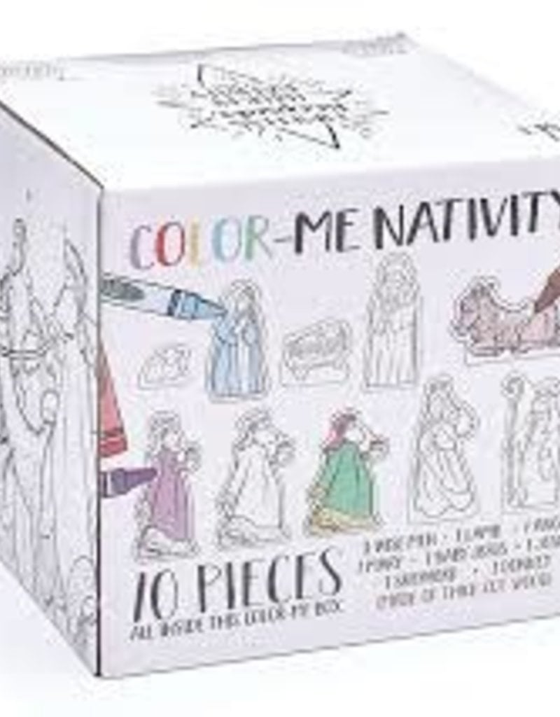 10 pc Color Me Nativity