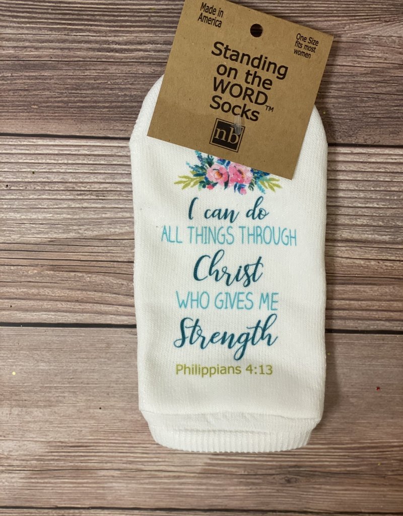 Standing On the WORD Socks -Strength (Phil 4:13)