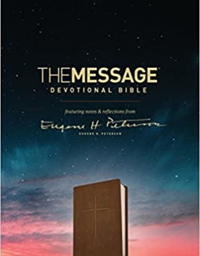 MESSAGE Devotional Bible