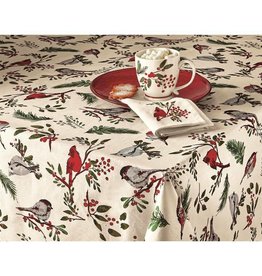 Birds and Berries Tablecloth 84"x 60"