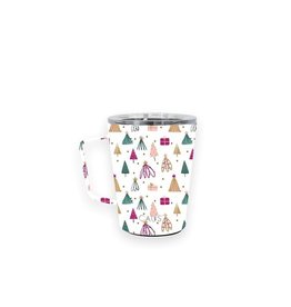 SS Coffee Tumbler w/Handle Whimiscle Winter