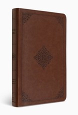 LARGE PRINT VALUE THINLINE BIBLE, TruTone, Tan Ornament Design
