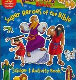 Beginner's Bible Super Heroes of the Bible Sticker and Activity Book