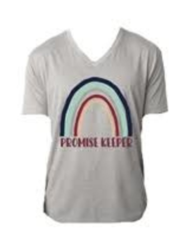 Promise Keeper Steel Vneck T- Shirt