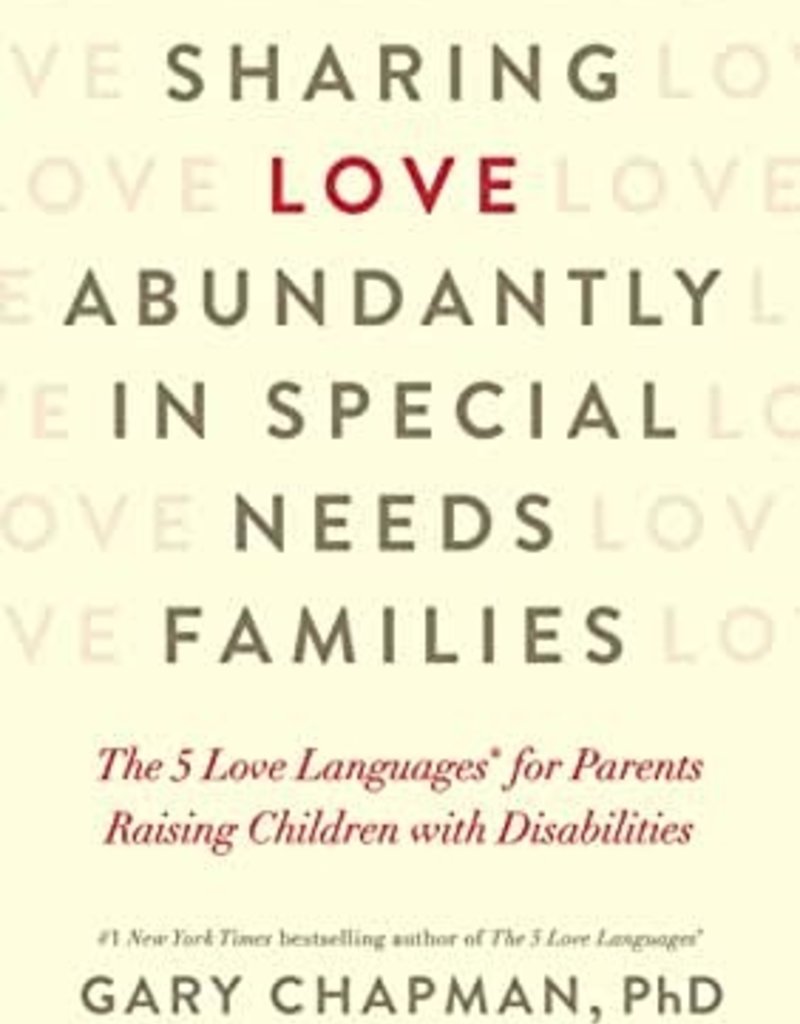Sharing Love Abundantly In Special Needs Families (Aug)