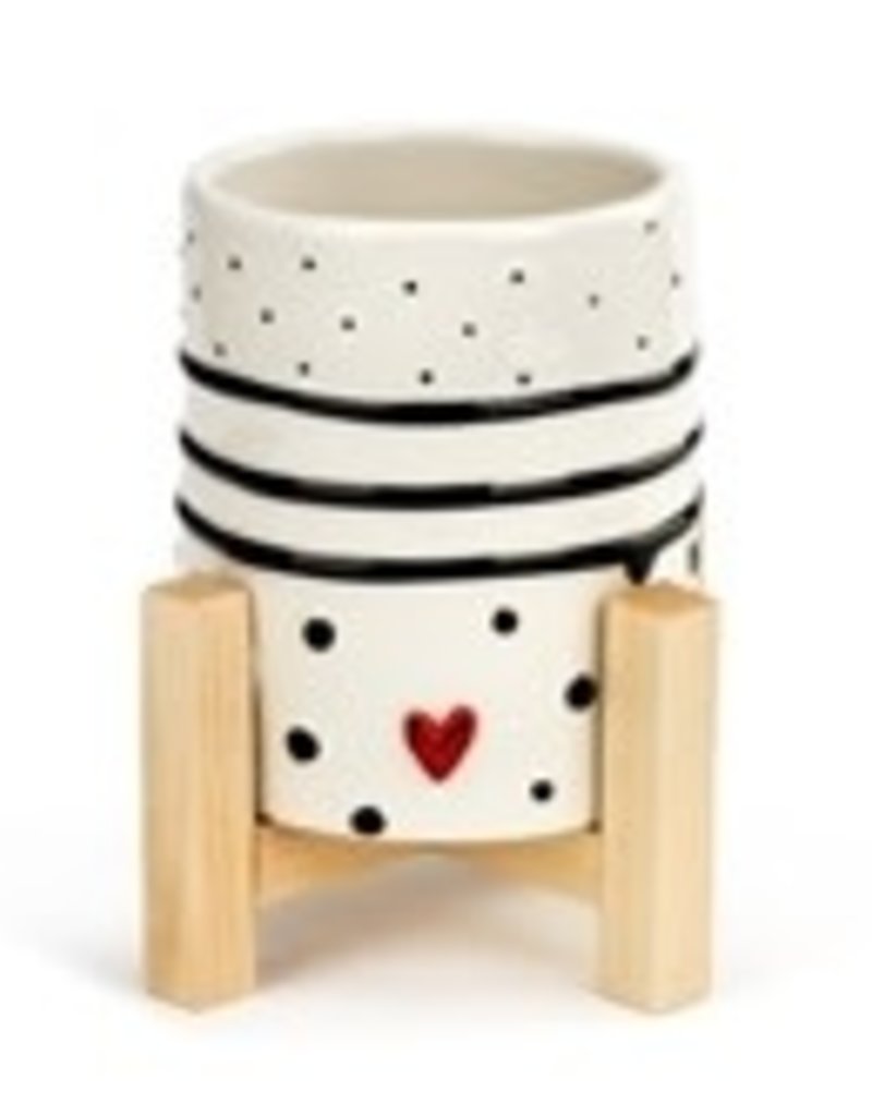 Dots & Stripes Mini Planter