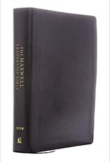 NIV, Maxwell Leadership Bible, 3rd Edition, Premium Bonded Leather, Burgundy, Comfort Print