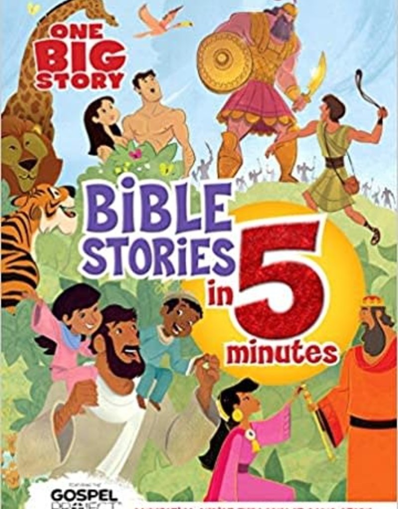 One Big Story Bible Stories in 5 Minutes (padded): Connecting Christ Throughout God's Story