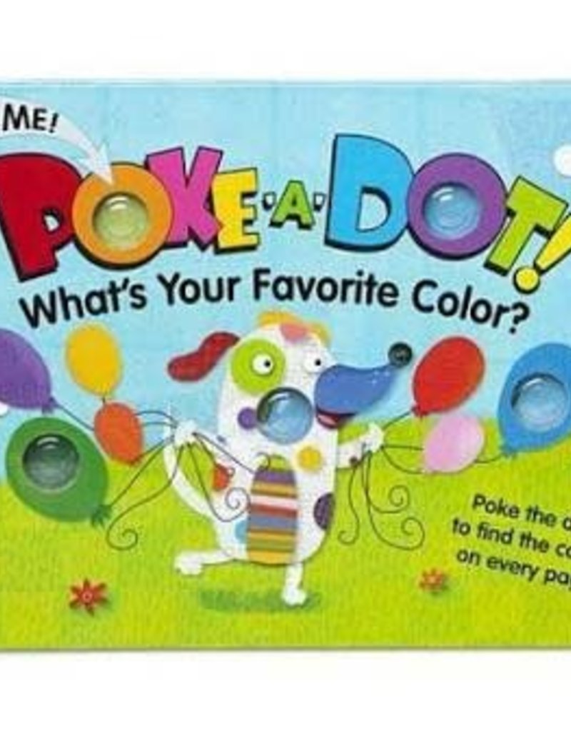 Melissa & Doug -Whats Your Favorite Color, Poke-a-Dot Book
