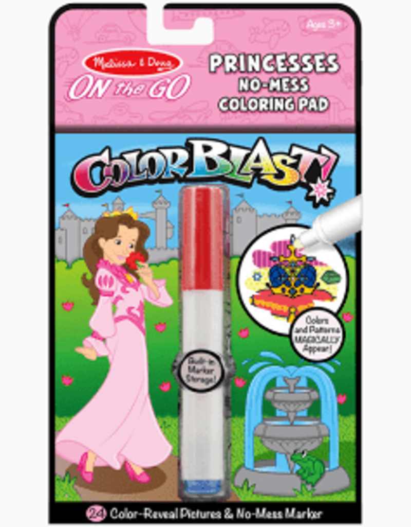 Melissa & Doug Melissa & Doug On the Go ColorBlast! Activity Book - Princess