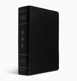 ESV STUDY BIBLE, Black Bonded Leather