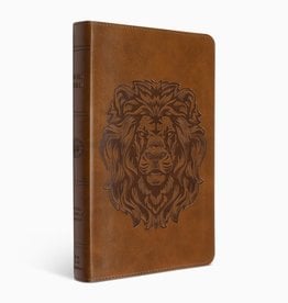 THINLINE BIBLE, Trutone, Brown, Royal Lion