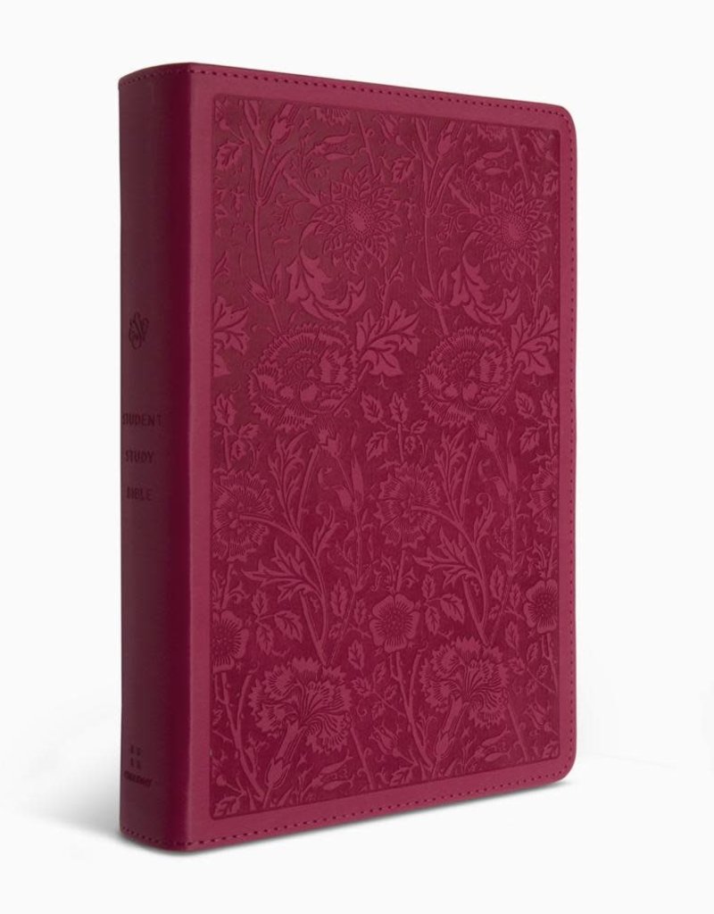 ESV Student Study Bible®  TruTone®, Berry, Floral Design