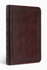 VALUE COMPACT BIBLE, TruTone, Mohagony, Border Design