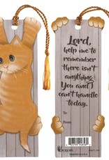 Cat/Lord Help Me Tassel Bookmark