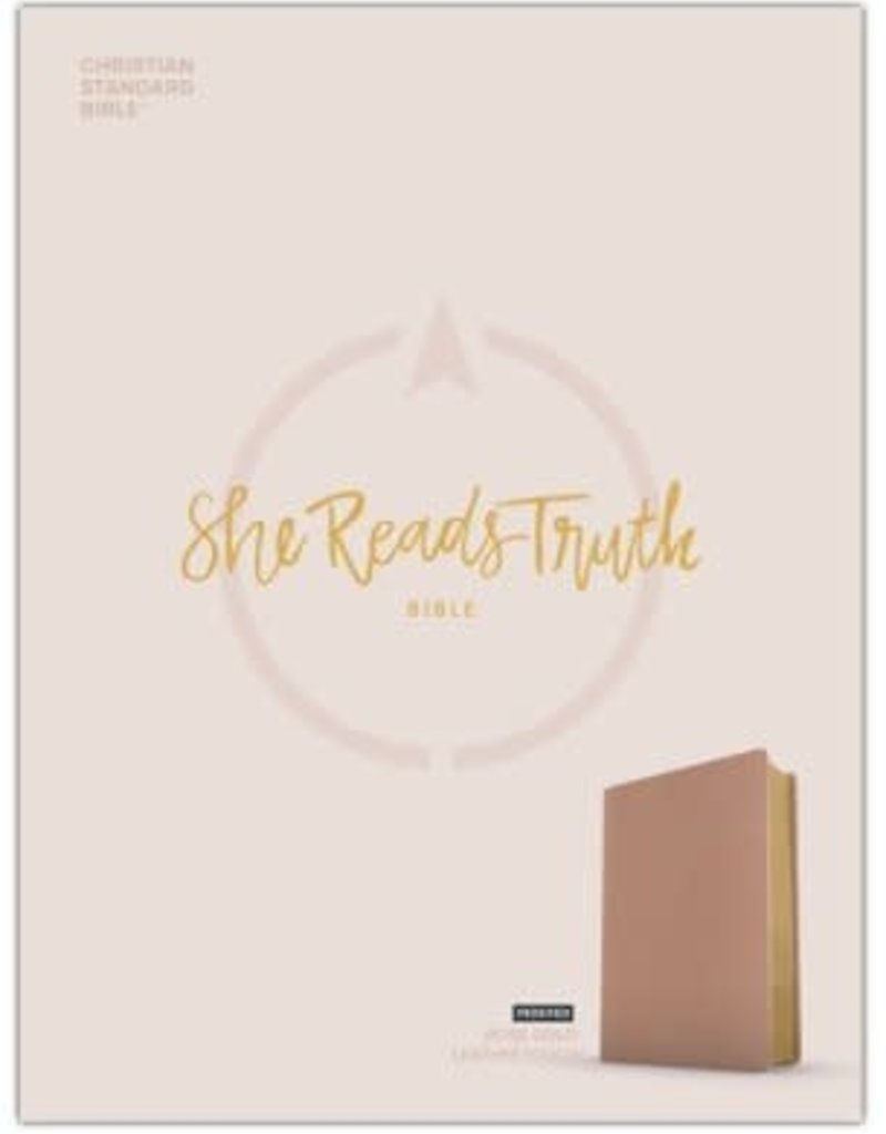 CSB She Reads Truth Bible, Rose Gold LeatherTouch, Indexed