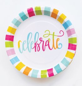 Paper Plate Celebrate 10"