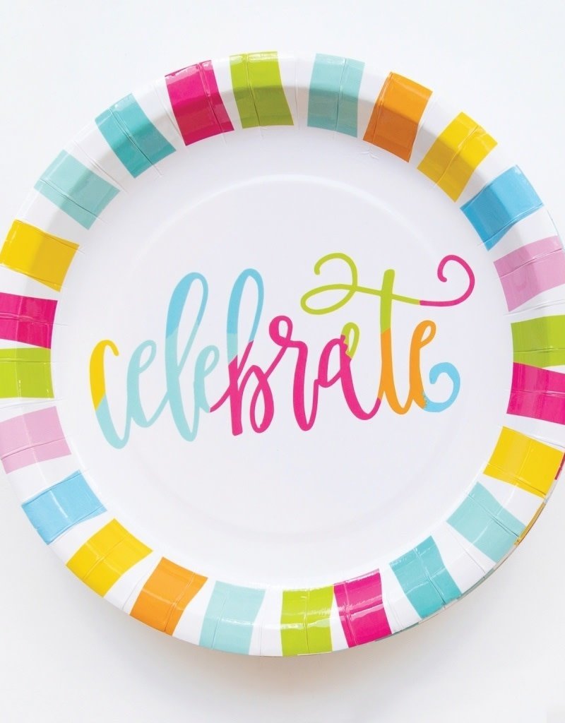 Paper Plate Celebrate 10"