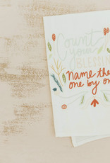 Count Your Blessings Flour Sack Towel