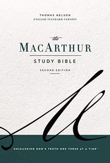 ESV MacArthur Study Bible, 2nd Ed, Leathersoft Black