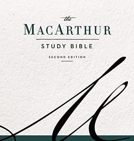 ESV MacArthur Study Bible, 2nd Ed, Leathersoft Black