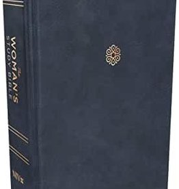 NIV Woman's Study Bible, Leathersoft, Blue