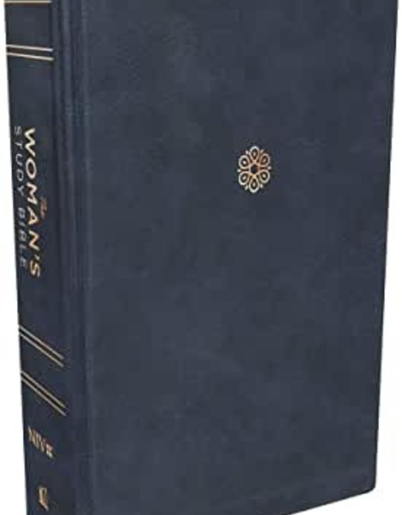NIV Woman's Study Bible, Leathersoft, Blue