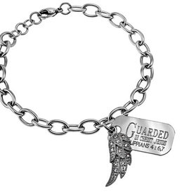 Chunky Bracelet With Wing/ J3:17