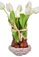 Real Touch Tulip Arrangement