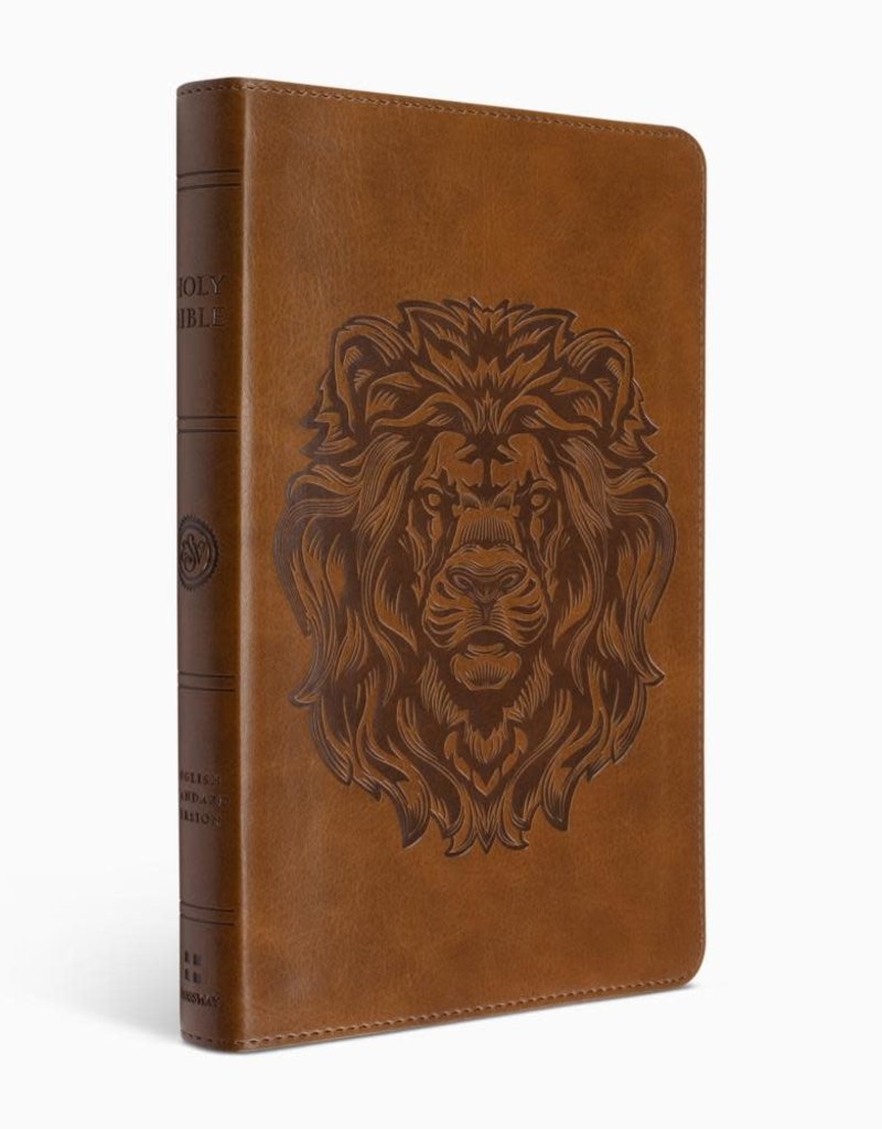 THINLINE BIBLE, Trutone, Brown, Royal Lion