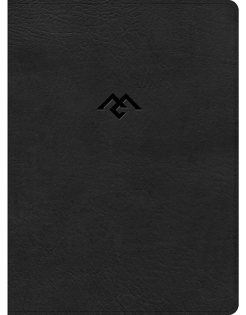 CSB Men of Character Bible, Black LeatherTouch, Indexed