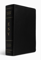 STUDY BIBLE, Black Bonded Leather