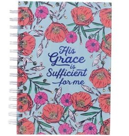 His Grace Is Sufficient Wire Journal, Large