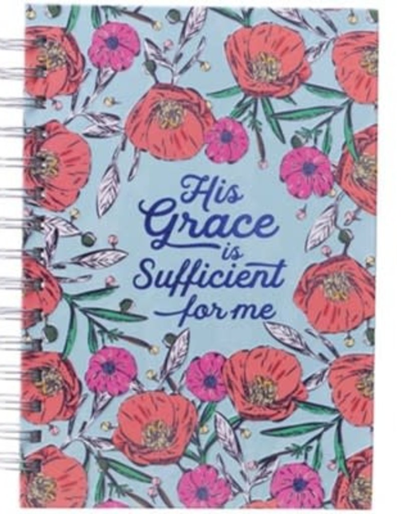 His Grace Is Sufficient Wire Journal, Large