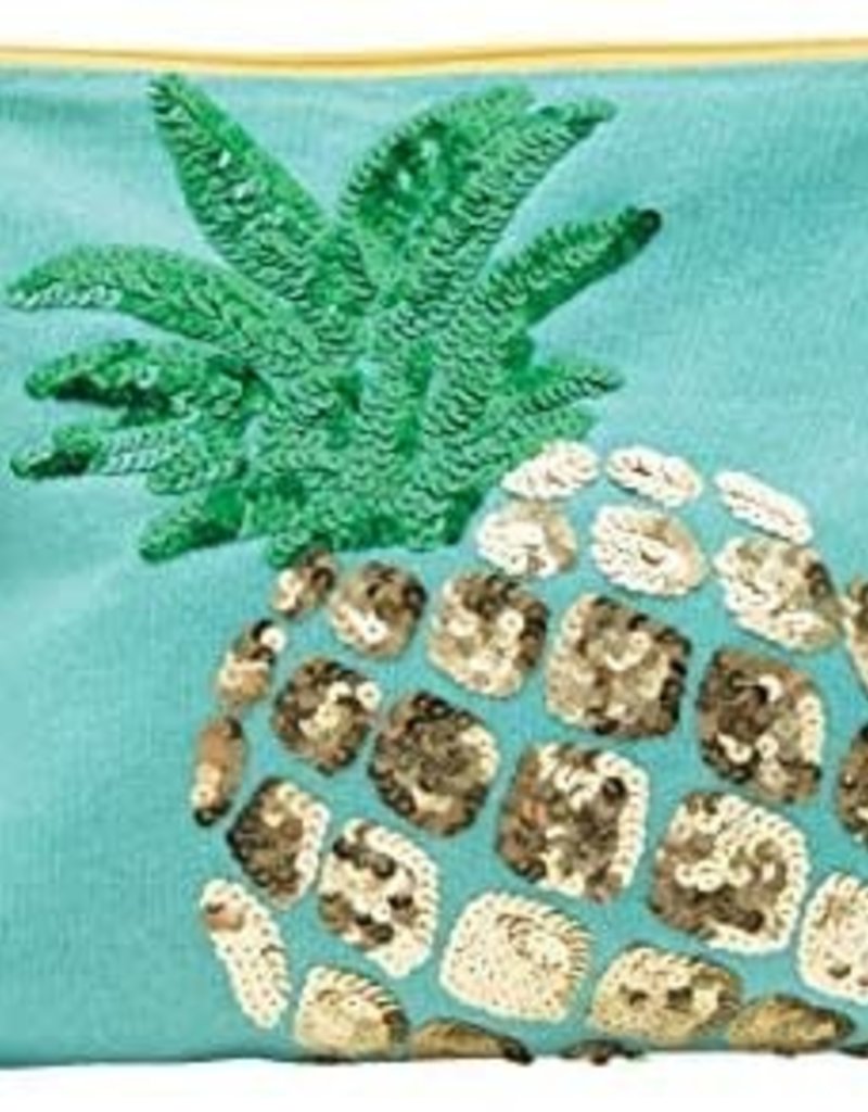 C&F Home Pineapple Pouch Blue