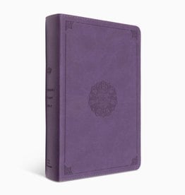 STUDY BIBLE, STUDENT,  TruTone-Lavender Emblem Design