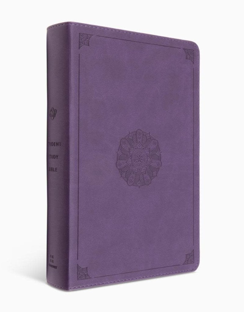 STUDY BIBLE, STUDENT,  TruTone-Lavender Emblem Design