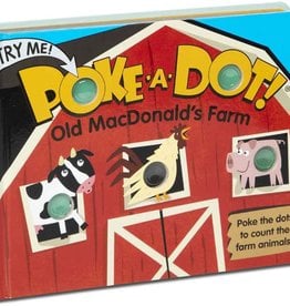 Melissa & Doug Children's Book - Poke-a-Dot: Old MacDonald’s Farm