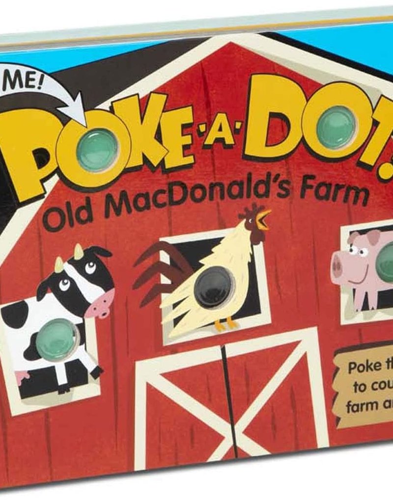 Melissa & Doug Children's Book - Poke-a-Dot: Old MacDonald’s Farm