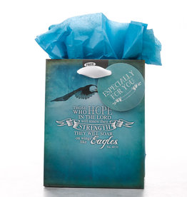 On Wings Like Eagles - Is 40:31 Small Gift Bag