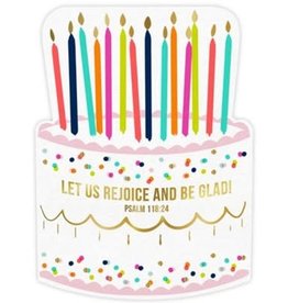 Birthday Cake Napkin 20PK (cut out)