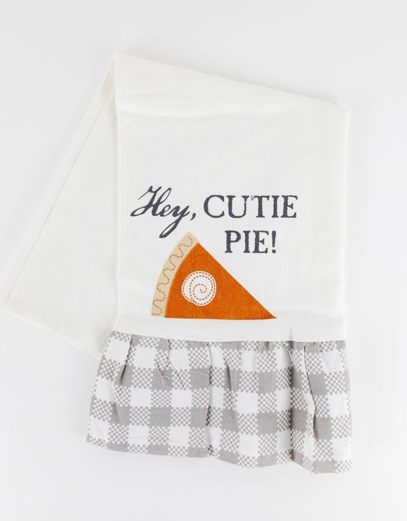 Hey Cutie Pie  Dish Towel